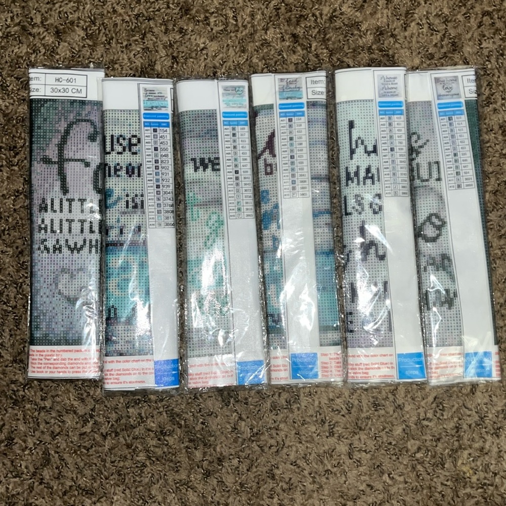 Diamond paint set